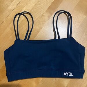 AYBL Bandeau Sports Bra Navy